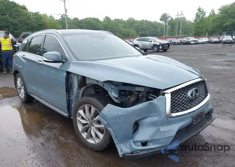 2022 Infiniti Qx50 Luxe Awd z USA, uszkodzony, nr VIN 3PCAJ5BB4NF112080